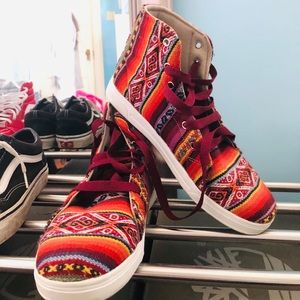 Hand made shoes from Peru